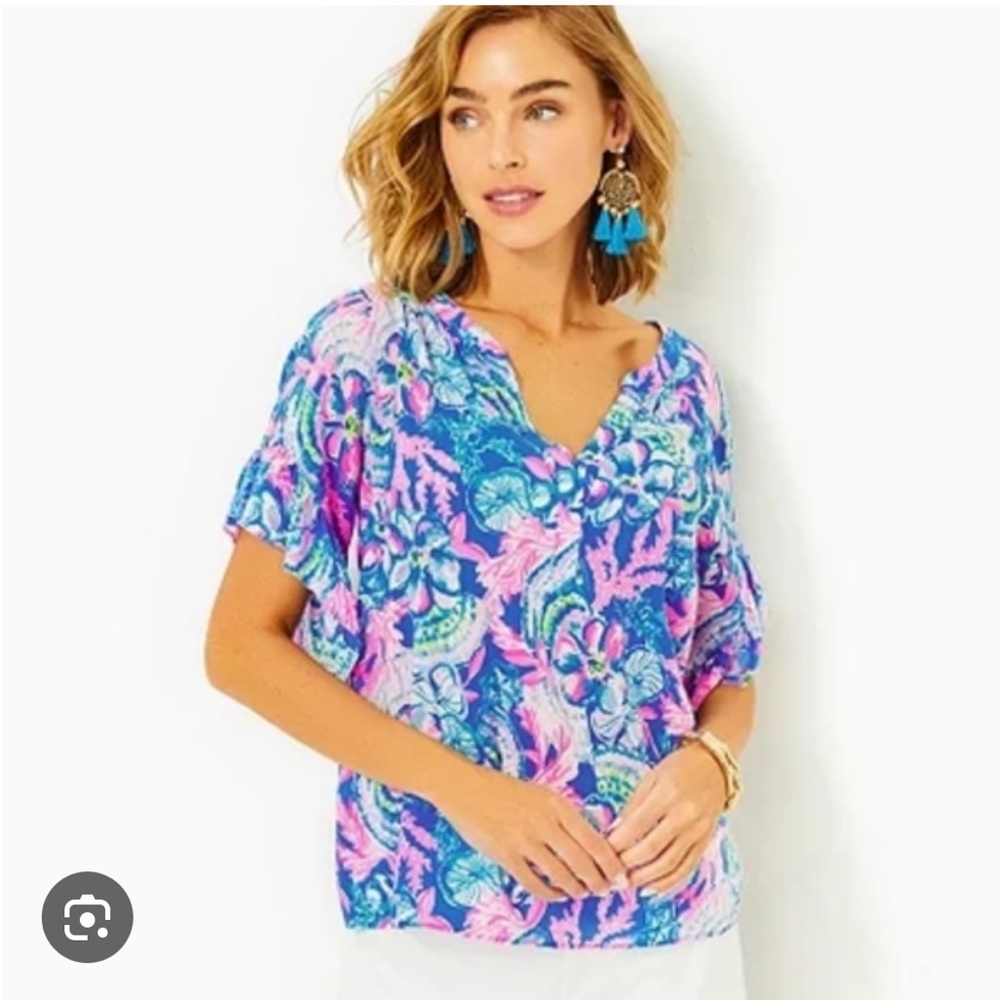 Lilly Pulitzer Quinna top small